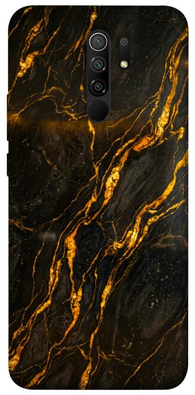Чохол itsPrint Black gold для Xiaomi Redmi 9, мармур, купити оптом з доставкою