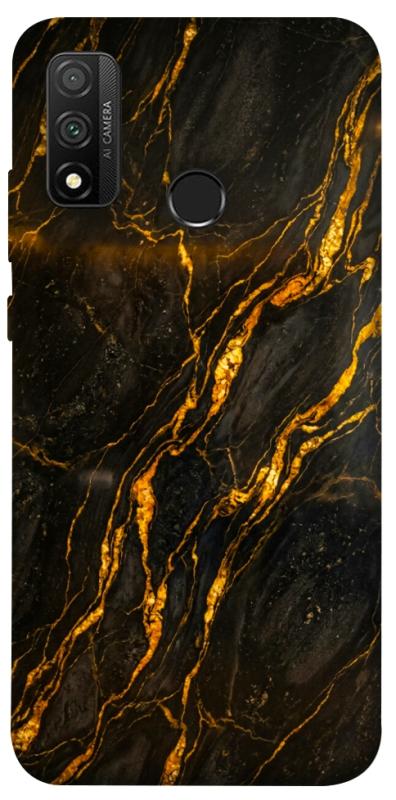 Чохол itsPrint Black gold для Huawei P Smart (2020), мармур, купити оптом з доставкою