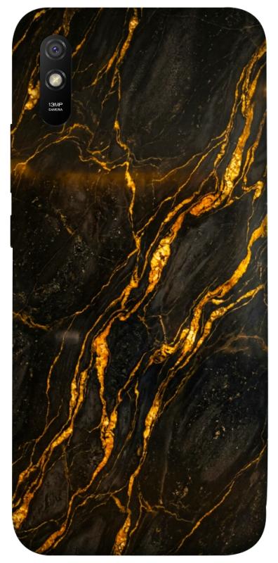 Чехол itsPrint Black gold для Xiaomi Redmi 9A, мрамор, купить оптом с доставкой