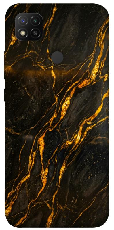 Чохол itsPrint Black gold для Xiaomi Redmi 9C, мармур, купити оптом з доставкою