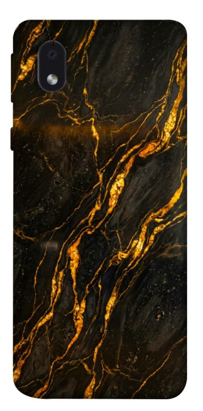 Чехол itsPrint Black gold для Samsung Galaxy M01 Core / A01 Core, мрамор, купить оптом с доставкой