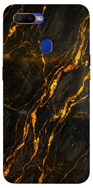 Чехол itsPrint Black gold для Oppo A5s / Oppo A12, мрамор, купить оптом с доставкой