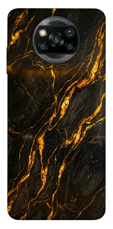 Чохол itsPrint Black gold для Xiaomi Poco X3 NFC / Poco X3 Pro, мармур, купити оптом з доставкою