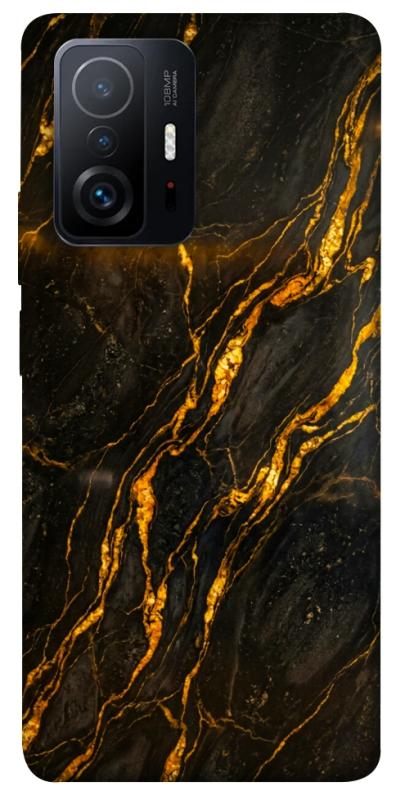 Чехол itsPrint Black gold для Xiaomi 11T / 11T Pro, мрамор, купить оптом с доставкой