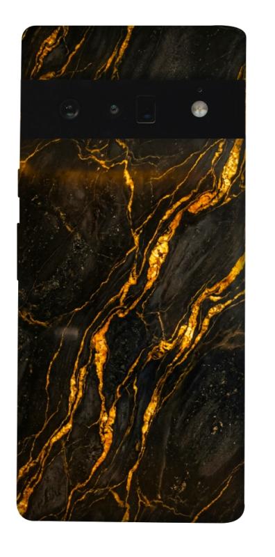Чехол itsPrint Black gold для Google Pixel 6 Pro, мрамор, купить оптом с доставкой
