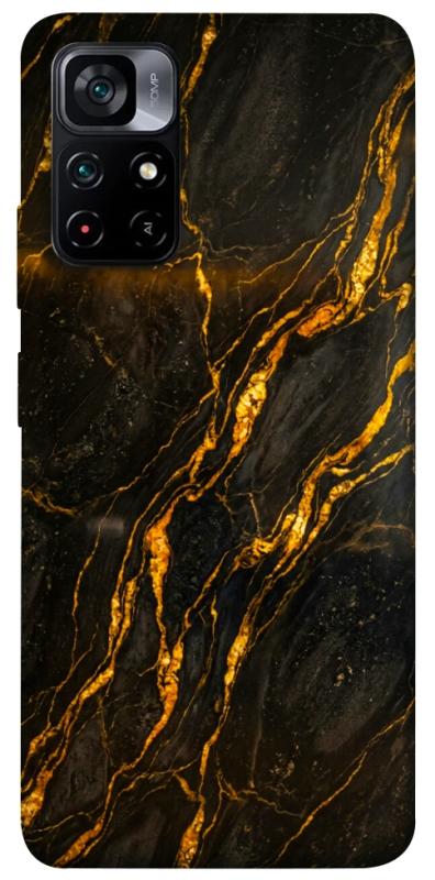 Чехол itsPrint Black gold для Xiaomi Poco M4 Pro 5G, мрамор, купить оптом с доставкой