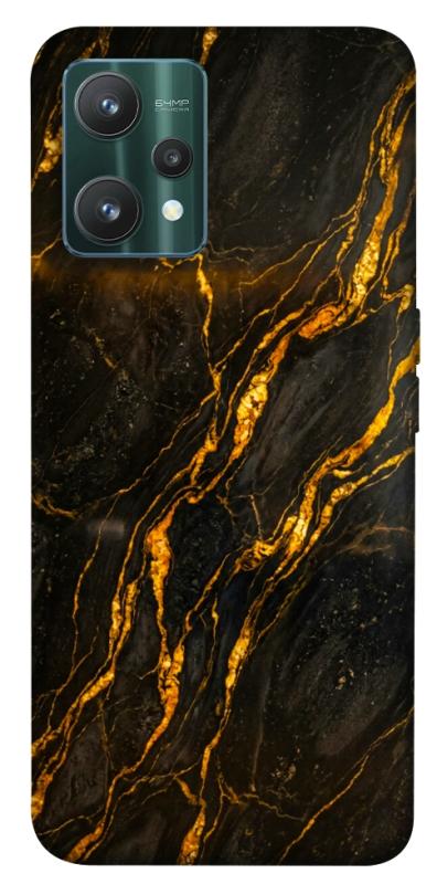 Чехол itsPrint Black gold для Realme 9 Pro, мрамор, купить оптом с доставкой
