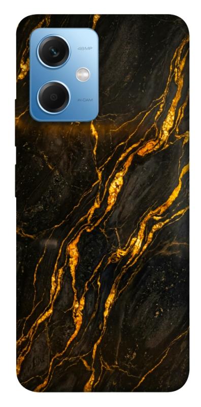 Чехол itsPrint Black gold для Xiaomi Redmi Note 12 5G, мрамор, купить оптом с доставкой