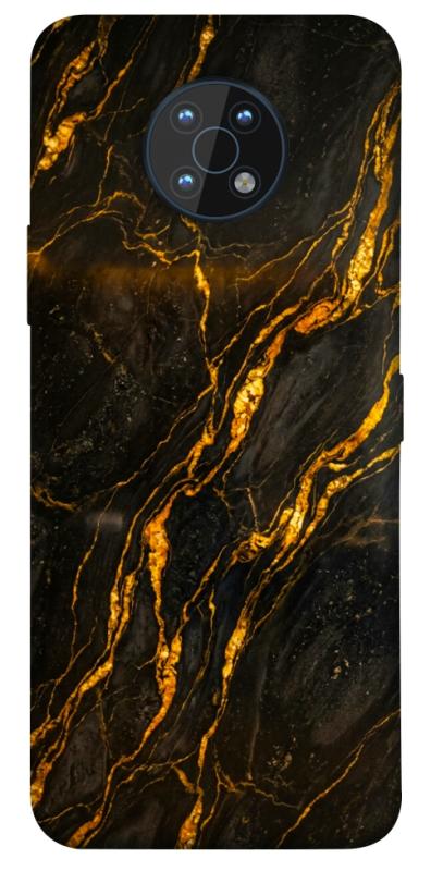 Чехол itsPrint Black gold для Nokia G50, мрамор, купить оптом с доставкой