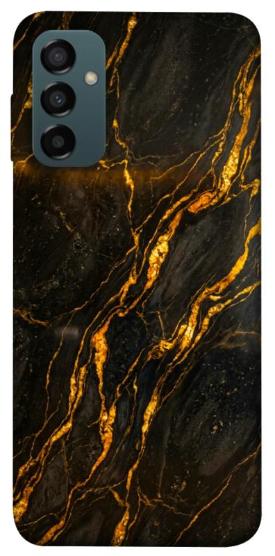 Чохол itsPrint Black gold для Samsung Galaxy M14 5G, мармур, купити оптом з доставкою