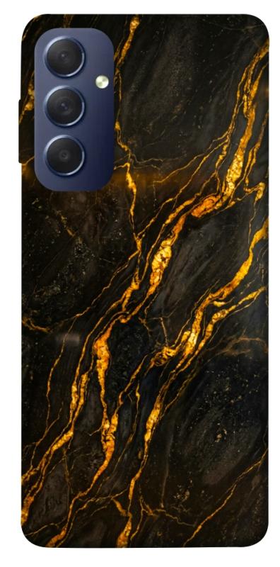 Чохол itsPrint Black gold для Samsung Galaxy M54 5G, мармур, купити оптом з доставкою