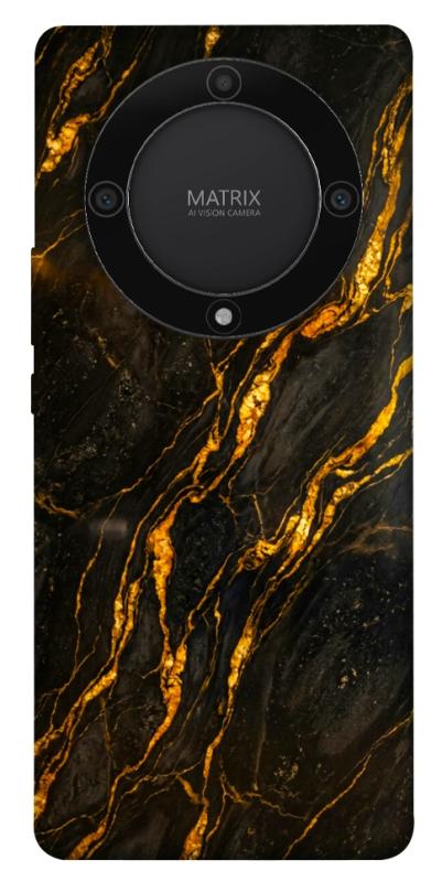 Чехол itsPrint Black gold для Huawei Magic5 Lite, мрамор, купить оптом с доставкой