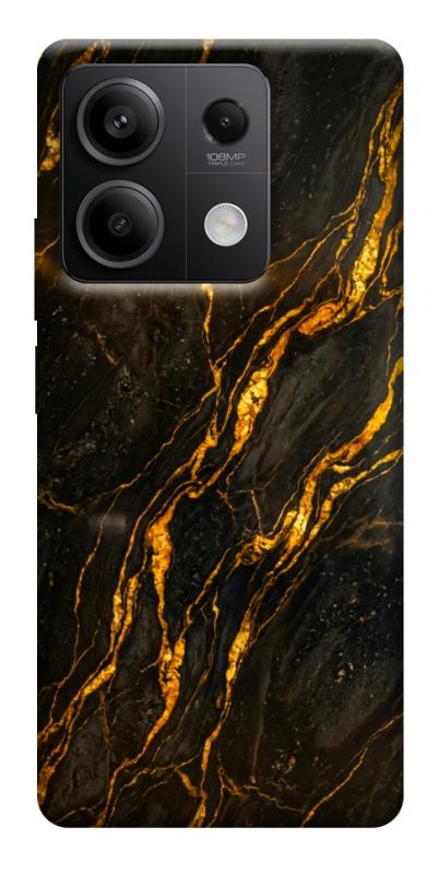 Чохол itsPrint Black gold для Xiaomi Redmi Note 13 5G, мармур, купити оптом з доставкою