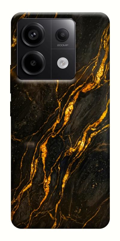 Чохол itsPrint Black gold для Xiaomi Redmi Note 13 Pro 4G, мармур, купити оптом з доставкою
