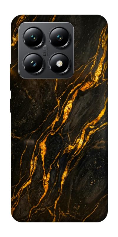Чохол itsPrint Black gold для Xiaomi 14T, мармур, купити оптом з доставкою