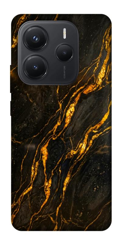 Чохол itsPrint Black gold для Xiaomi Redmi Note 14 5G, мармур, купити оптом з доставкою