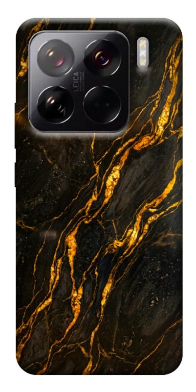 Чохол itsPrint Black gold для Xiaomi 15 Pro, мармур, купити оптом з доставкою