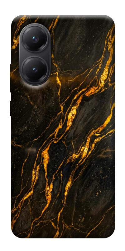 Чохол itsPrint Black gold для Xiaomi Poco X7 Pro, мармур, купити оптом з доставкою