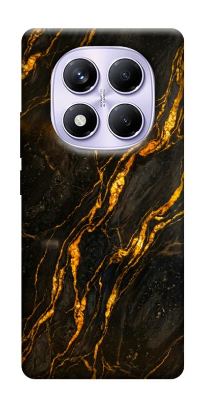 Чохол itsPrint Black gold для Xiaomi Poco X7, мармур, купити оптом з доставкою
