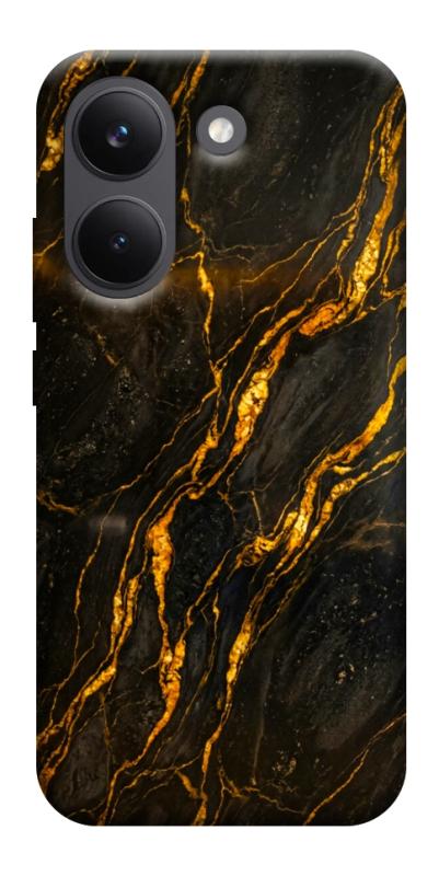Чехол itsPrint Black gold для Xiaomi Poco X8 Pro, мрамор, купить оптом с доставкой