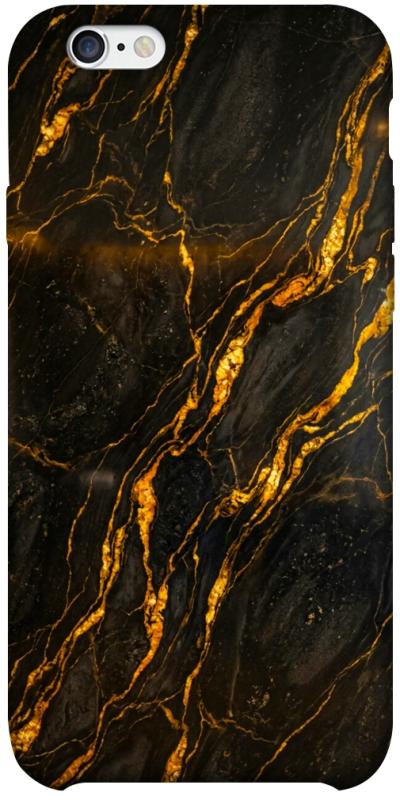 Чохол itsPrint Black gold для Apple iPhone 6/6s plus (5.5"), мармур, купити оптом з доставкою