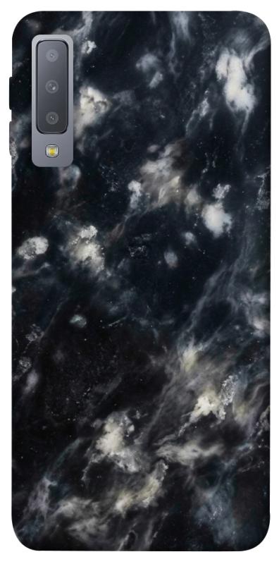 Чехол itsPrint Black phantom для Samsung A750 Galaxy A7 (2018), мрамор, купить оптом с доставкой