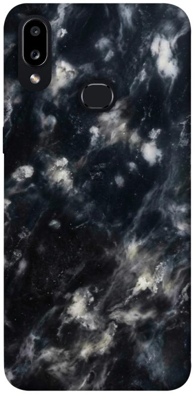 Чехол itsPrint Black phantom для Samsung Galaxy A10s, мрамор, купить оптом с доставкой