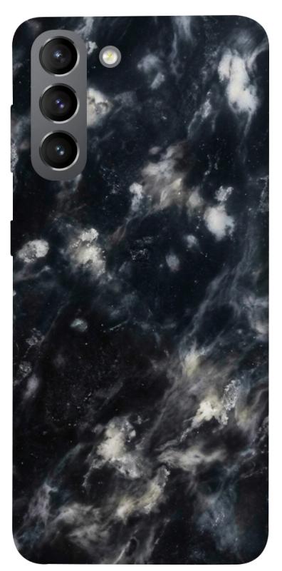 Чехол itsPrint Black phantom для Samsung Galaxy S21, мрамор, купить оптом с доставкой