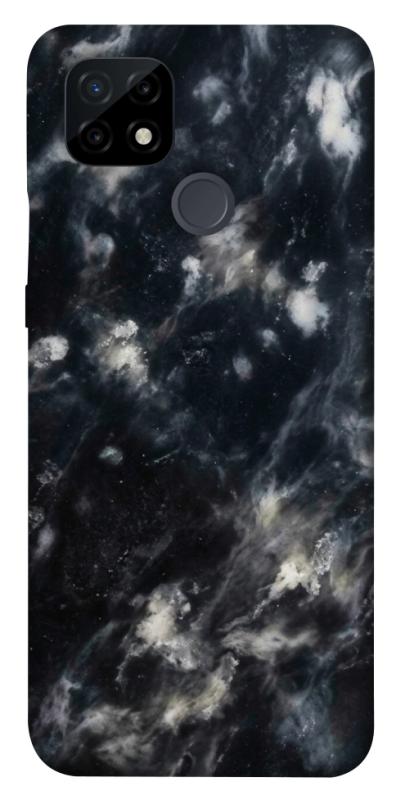 Чехол itsPrint Black phantom для Realme C21, мрамор, купить оптом с доставкой