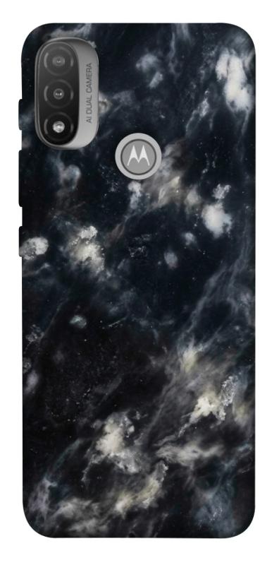 Чохол itsPrint Black phantom для Motorola Moto E20, мармур, купити оптом з доставкою