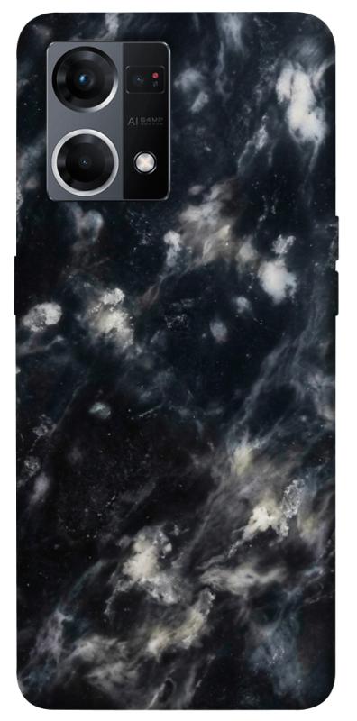 Чехол itsPrint Black phantom для Oppo Reno 7 4G, мрамор, купить оптом с доставкой