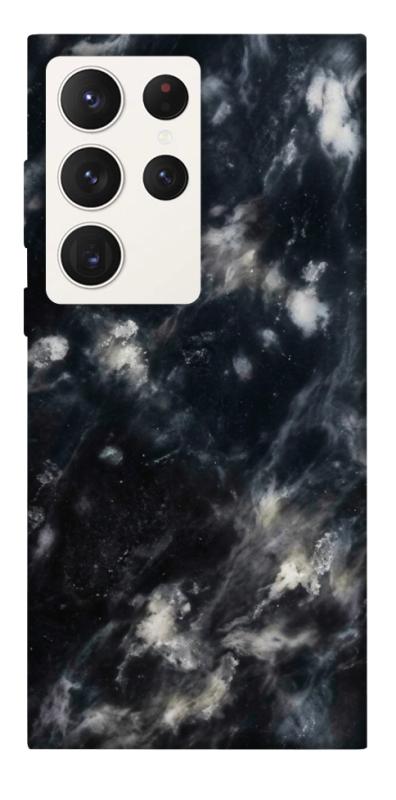 Чехол itsPrint Black phantom для Samsung Galaxy S23 Ultra, мрамор, купить оптом с доставкой