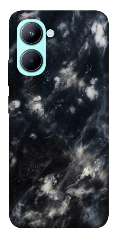 Чехол itsPrint Black phantom для Realme C33, мрамор, купить оптом с доставкой