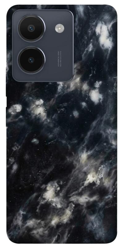 Чехол itsPrint Black phantom для Vivo Y36, мрамор, купить оптом с доставкой