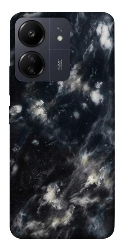 Чехол itsPrint Black phantom для Xiaomi Redmi 13C, мрамор, купить оптом с доставкой