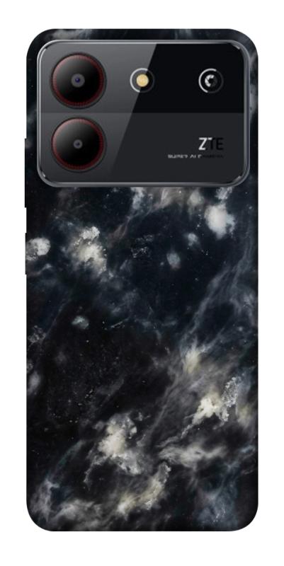 Чохол itsPrint Black phantom для ZTE Blade A54 4G, мармур, купити оптом з доставкою