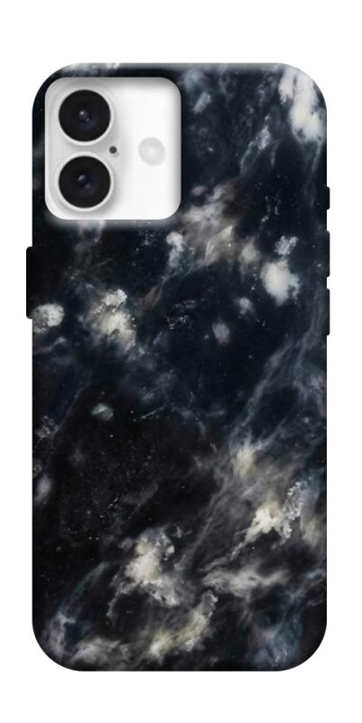 Чохол itsPrint Black phantom для Apple iPhone 16 (6.1"), мармур, купити оптом з доставкою
