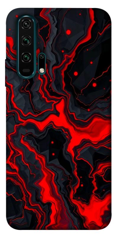 Чехол itsPrint Black red marble для Huawei Honor 20 Pro, мрамор, купить оптом с доставкой