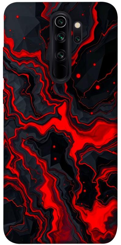 Чехол itsPrint Black red marble для Xiaomi Redmi Note 8 Pro, мрамор, купить оптом с доставкой