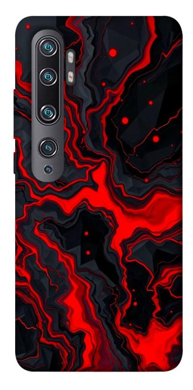 Чехол itsPrint Black red marble для Xiaomi Mi Note 10 / Note 10 Pro / Mi CC9 Pro, мрамор, купить оптом с доставкой