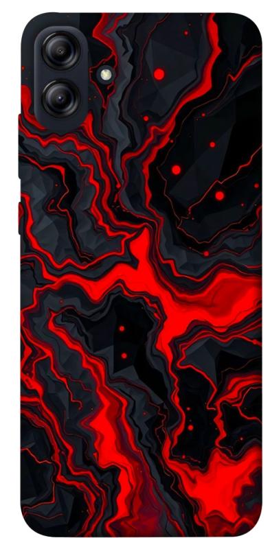 Чохол itsPrint Black red marble для Samsung Galaxy A04e, мармур, купити оптом з доставкою