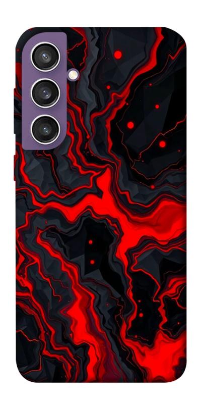 Чехол itsPrint Black red marble для Samsung Galaxy S23 FE, мрамор, купить оптом с доставкой