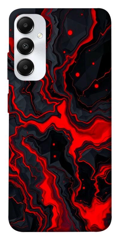 Чохол itsPrint Black red marble для Samsung Galaxy A05s, мармур, купити оптом з доставкою