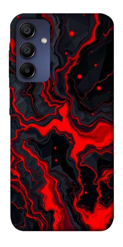 Чехол itsPrint Black red marble для Samsung Galaxy A15 4G/5G, мрамор, купить оптом с доставкой