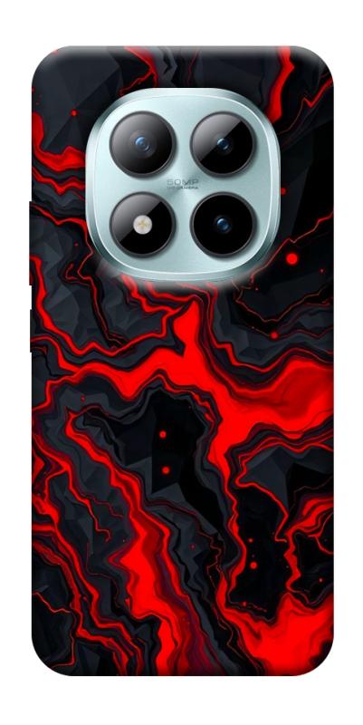 Чехол itsPrint Black red marble для Xiaomi Redmi Note 15 Pro 5G, мрамор, купить оптом с доставкой