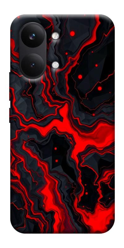Чехол itsPrint Black red marble для Xiaomi Poco X8 Pro Max, мрамор, купить оптом с доставкой