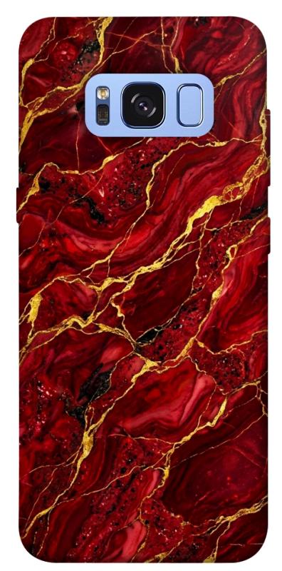 Чохол itsPrint Burgundy gold для Samsung G950 Galaxy S8, мармур, купити оптом з доставкою