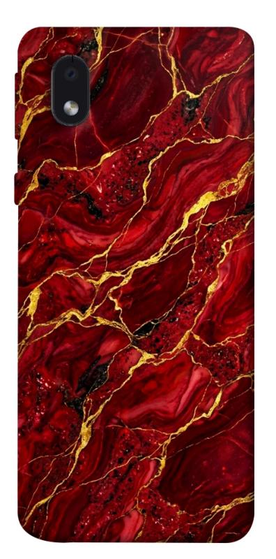 Чохол itsPrint Burgundy gold для Samsung Galaxy M01 Core / A01 Core, мармур, купити оптом з доставкою