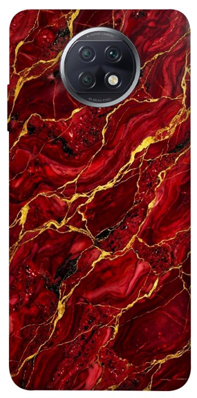 Чохол itsPrint Burgundy gold для Xiaomi Redmi Note 9 5G / Note 9T, мармур, купити оптом з доставкою