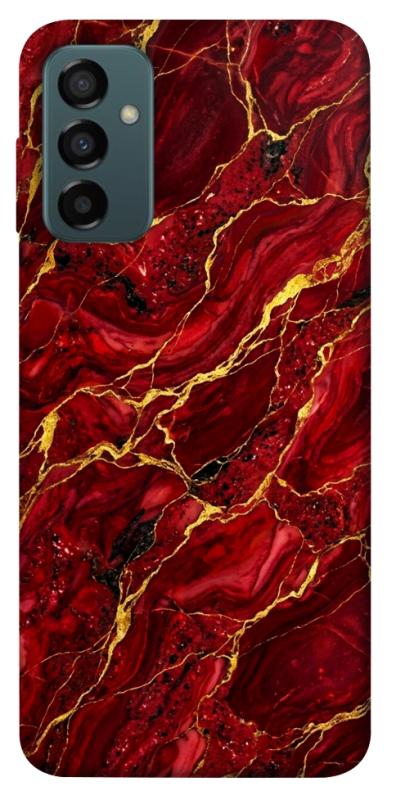 Чехол itsPrint Burgundy gold для Samsung Galaxy M23 5G, мрамор, купить оптом с доставкой